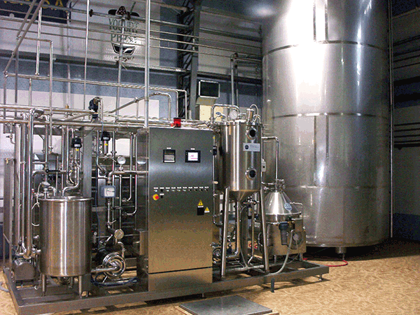 Plantas pasteurizadoras